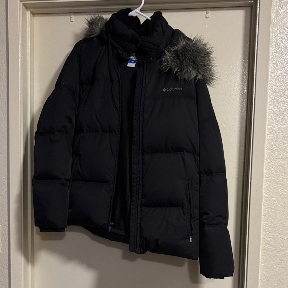 Columbia Dark Jacket with (removable) Faux Fur Hood